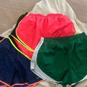 Nike running shorts with liner